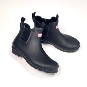 HUNTER short rain boots black 3
